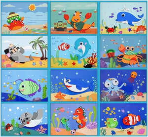 Apri l&#39;immagine nella presentazione, 3D Sticker Puzzles (12 Sheets)
