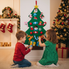 Albero di Natale fai -da -te per bambini