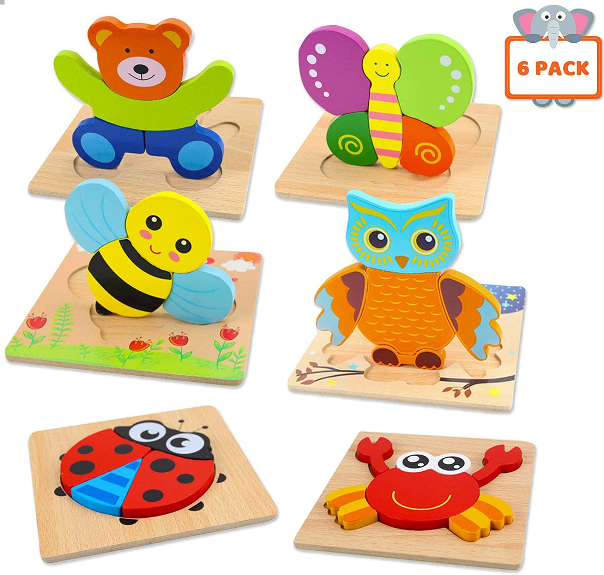 Gioco Montessori In Legno 2 In 1 – Tangram Esagonale E Tetris – Regalo Per Bambini 4-6 Anni - 4
